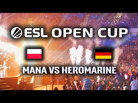 HIT! MaNa VS HeroMarine PvT ESL Open Cup #216 Europe polski komentarz