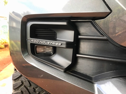 How To Install TRD Pro Rigid Industries Fog Lights 2016+ Toyota Tacoma