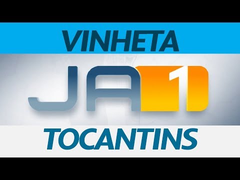 Vinheta de abertura do "JA1" - Tocantins (2018)