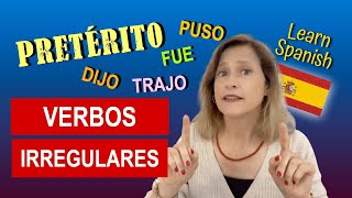 Learn Spanish Past Tense - Irregular Verbs Made Easy (and Fun) Part 2