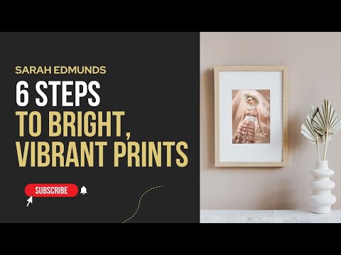 Photography prints too dark? Watch this!