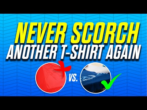 Never Scorch Another T-Shirt: The Best T-Shirt Printing Tip!