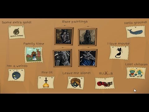 Swords & Souls: A Soul Adventure - All Secrets, All Children Found (Flash RPG Game)