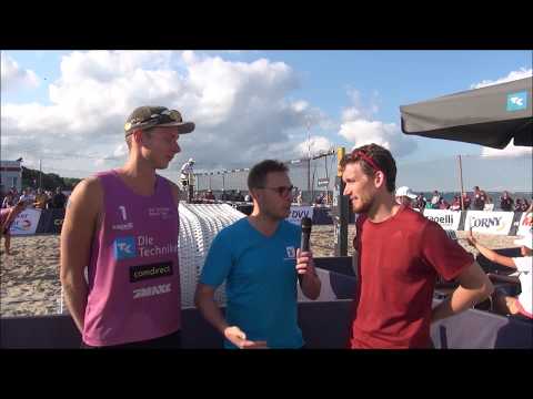 Das Interview zum Halbfinaleinzug von Ehlers/Flüggen