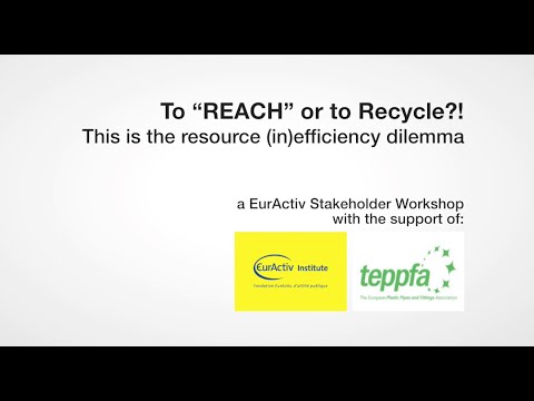 To 'REACH' or to Recycle?