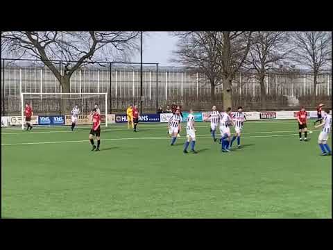 Doelpunt Max Sonnemans (SV Someren 3-0 RKSV Braakhuizen)