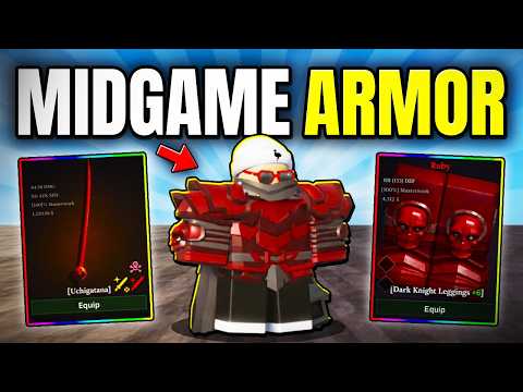 How To Make THE BEST MIDGAME ARMOR In The FORGE (Roblox)