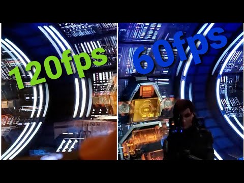 MASS EFFECT Legendary edition | 120fps vs 60fps| Series X vs PS5