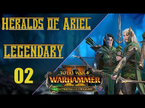 A true elven ambush * Heralds of Ariel - Warhammer 2 Total war legendary campaign ~ 2