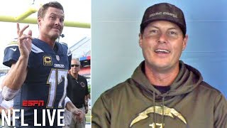 Rivers opens up about 200 consecutive starts, Halloween with his 8 kids | NFL Live
