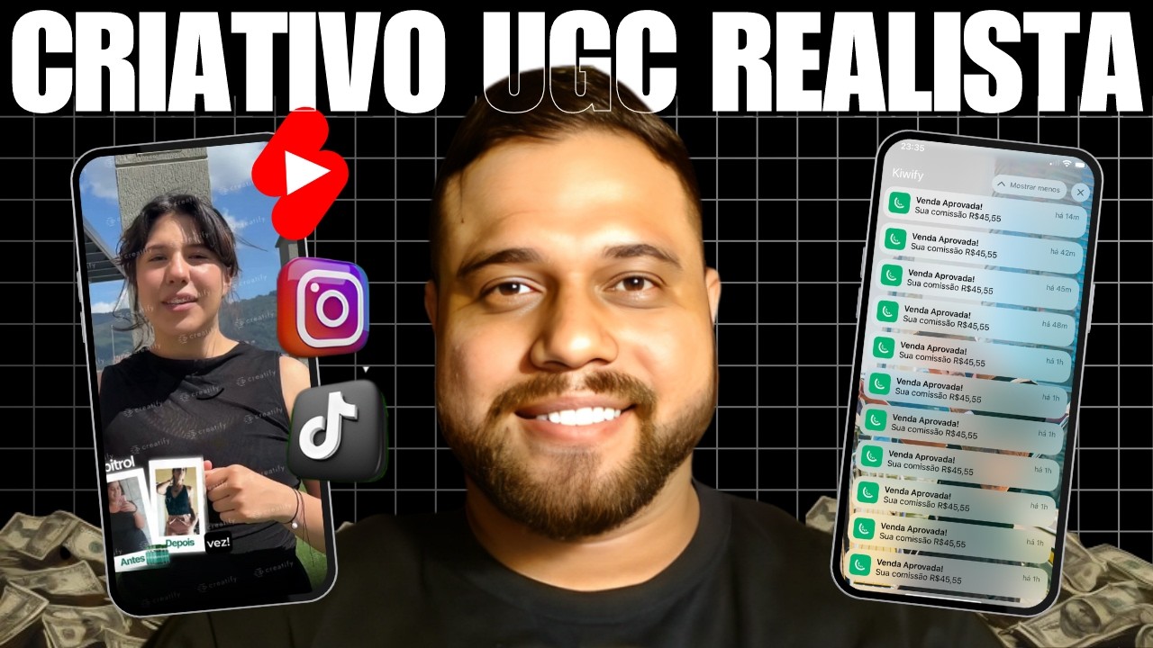 Criativo UGC REALISTA Com IA INSANA | Como fazer Criativo UGC PASSO A PASSO