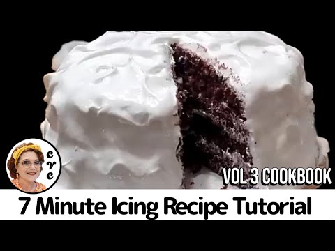 7 Minute Icing - Old Fashioned Simple Ingredient from Scratch Recipe