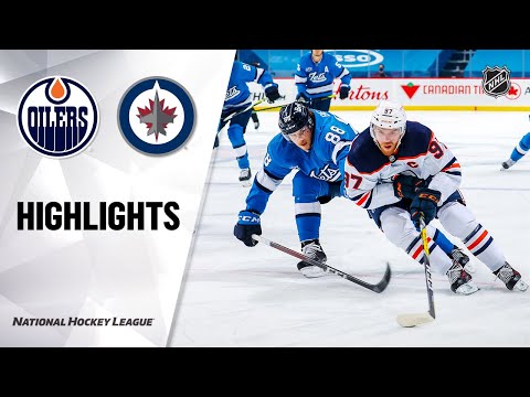 Oilers @ Jets 1/24/21 | NHL Highlights