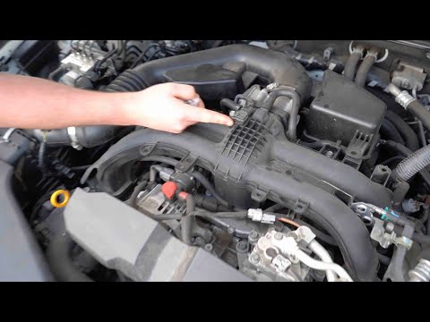 Subaru Map Sensor Location Engine Light How to Replace