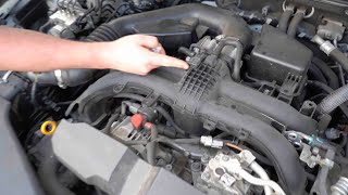Subaru Map Sensor Location Engine Light How to Replace