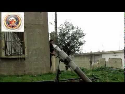 استهداف حاجز الدوير بقذائف الهاون في منطقة الدارة الكبيرة في ريف حمص من قبل كتيبة عبدالله بن مسعود