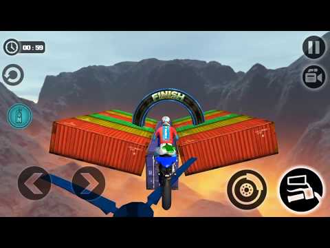 Impossible Motor Bike Tracks - Level 1 to Level 6 in All 3 Stars Gameplay