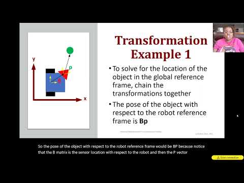 Advanced Mobile Robotics: Lecture 1-1c - Transformations