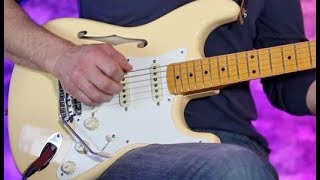 Video thumbnail for Review Demo - Fender Eric Johnson Thinline Stratocaster by Premier Guitar