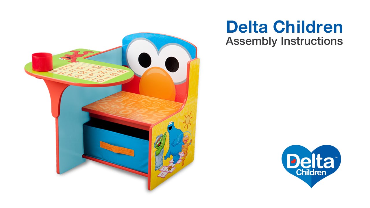 Delta Children Chair Desk Assembly Video