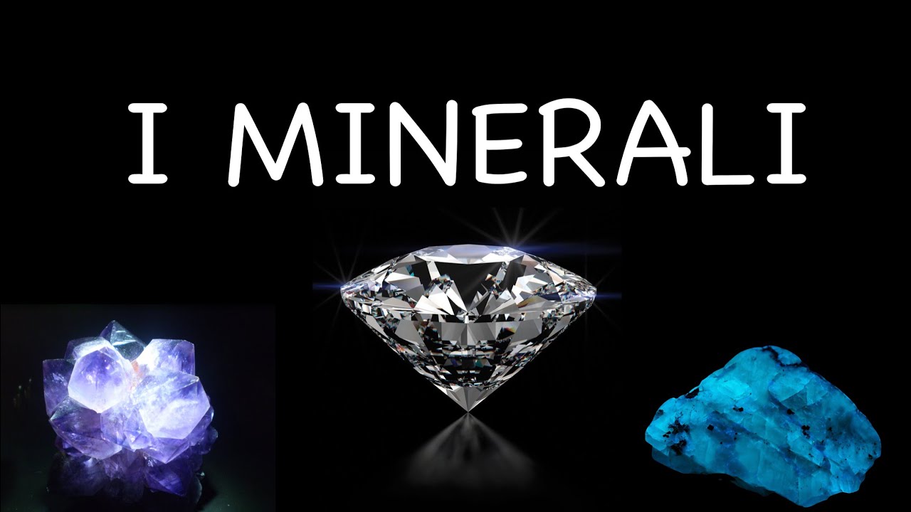 I minerali - struttura e classificazione - cristallizzazione