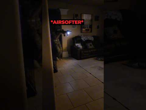 When Airsofter “Sweeps” The House….