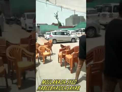 maulana habeeb haider isteqbal and majlis in Greator Noida