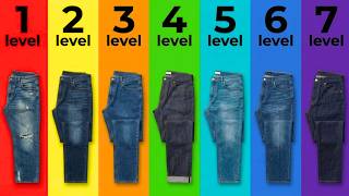 The 7 Levels of Men's Jeans (Most Men Are Stuck at Level 2)