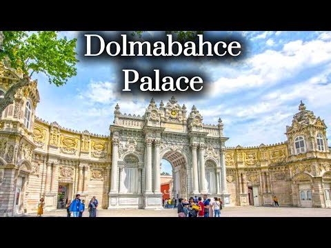Walking through Dolmabahce Palace