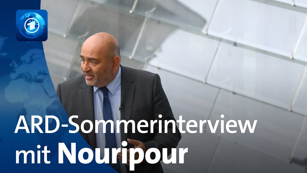 ARD-Sommerinterview mit Grünen-Chef Omid Nouripour