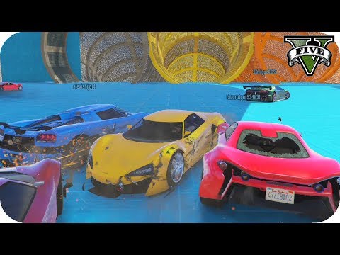 CARRERA TROLL CON 20 PERSONAS!!! XD | CARRERA GTA V