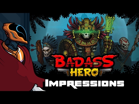 Badass Hero Gameplay & Impressions - Jump, Shoot, & Try Very Hard Not To Die