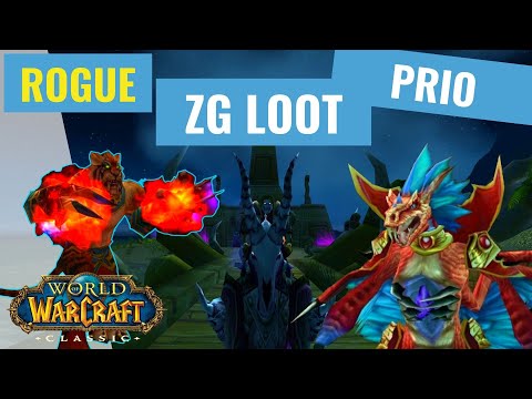 WoW Classic - Rogue ZG Loot Prio
