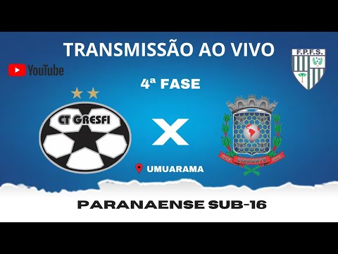 CT GRESFI X CIANORTE - CAMPEONATO PARANAENSE SUB 16 - QUARTA FASE