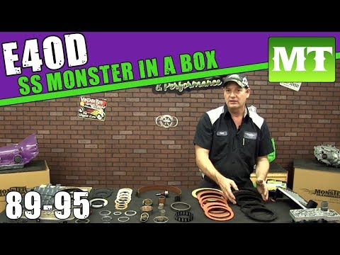 E4OD 89-95 SS Monster In A Box Rebuild Kit | Monster Transmission