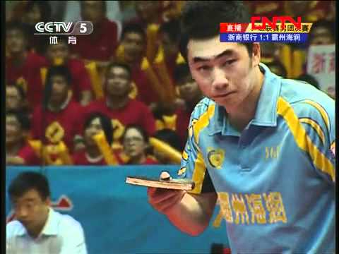 2011 China Super League (MT-Final/game1) :: Ma Lin - Cui Qinglei [Full 1/4]
