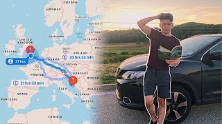 We Survived The LONGEST Car Journey In Europe! (24 Hour Challenge)