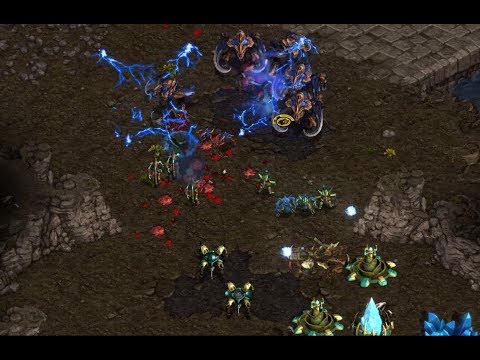 Jaedong (Z) v Lucifer (P) on Fighting Spirit- StarCraft  - Brood War REMASTERED
