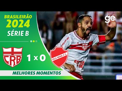 Gols e lances de CRB x Vila Nova-GO