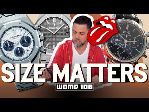 WOMD 106 l Audemars Piguet Royal Oak Size Comparison Guide l Side by Side of 37mm, 38mm, 39mm & 41mm