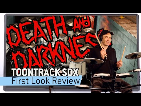 Toontrack Death & Darkness | First Look - Drum Sample Review & Demo