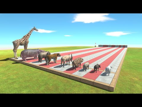 Modern Mammals Different Size - Animal Revolt Battle Simulator