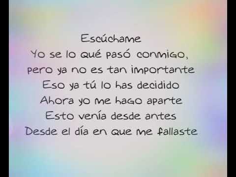 Respuesta a CULPABLES (Manuel Turizo) - LETRA