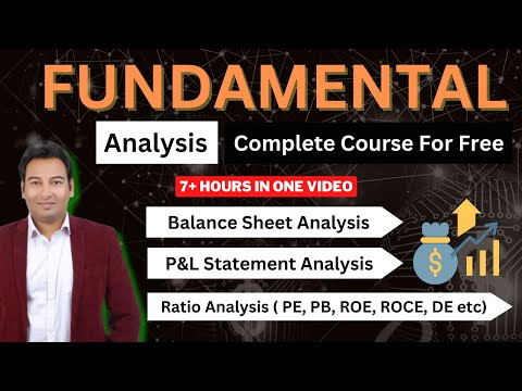 Fundamental Analysis Complete Course--Select Best Stocks for Investments ?