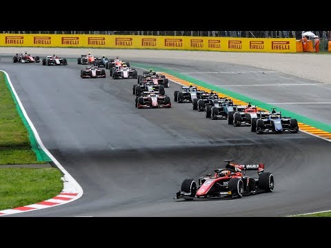New 2018 Formula 2 V6 Engine Sound On Track - Spanish GP (incl. Race 1&2 First Lap Action)