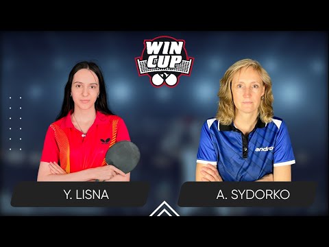 08:00 Yaroslava Lisna - Anzhela Sydorko 14.09.2024 WinCup Master. TABLE 1