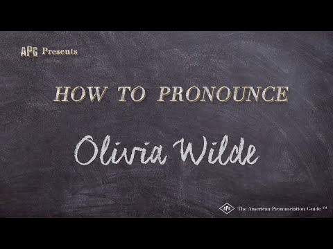 How to Pronounce Olivia Wilde (Real Life Examples!)