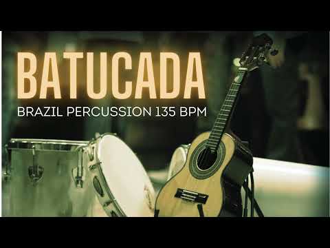 BRAZIL PERCUSSION BATUCADA DE SAMBA 135 BPM #pagode #samba #brazilianmusic #percussion #youtube