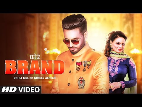 Poster brand lyrics – dhira gill, gurlej akhtar