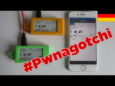 Vorstellung PWNAGOTCHI (WLAN Sicherheit, Raspberry Pi Zero, WiFi Bettercap, Einblick, deutsch)